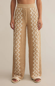 Z SUPPLY LOMA CROCHET PANT - NATURAL