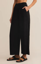 Load image into Gallery viewer, Z SUPPLY VISTA LINEN PANT - BLACK
