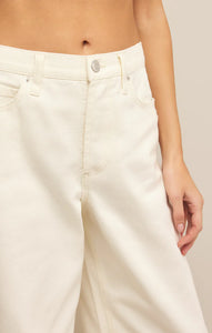 Z SUPPLY LOU DENIM PANT - OFF WHITE