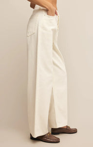 Z SUPPLY LOU DENIM PANT - OFF WHITE