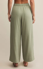 Load image into Gallery viewer, Z SUPPLY EASTON TEXTURED LINEN PANT - AVOCADO
