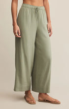 Load image into Gallery viewer, Z SUPPLY EASTON TEXTURED LINEN PANT - AVOCADO
