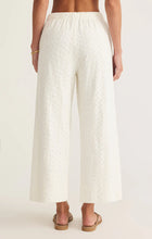 Load image into Gallery viewer, Z SUPPLY ROMI KNIT EYELET PANT - WHITE
