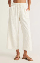 Load image into Gallery viewer, Z SUPPLY ROMI KNIT EYELET PANT - WHITE

