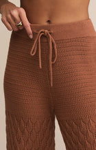 Load image into Gallery viewer, Z SUPPLY ADIA CROCHET PANT - TEAKWOOD
