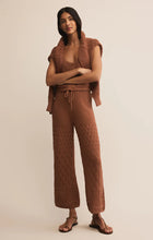 Load image into Gallery viewer, Z SUPPLY ADIA CROCHET PANT - TEAKWOOD
