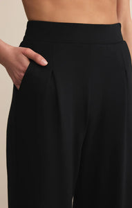Z SUPPLY ROUND TRIP MODAL PANT - BLACK