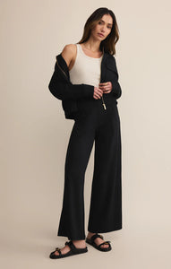 Z SUPPLY ROUND TRIP MODAL PANT - BLACK