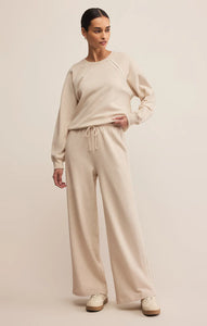 Z SUPPLY TAKE ALL FRENCH TERRY TRACK PANT - CRYSTAL