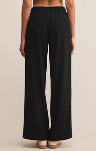 Z SUPPLY SAUNDER TRACK PANT - BLACK