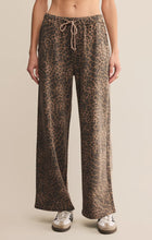 Load image into Gallery viewer, Z SUPPLY HUNTER KNIT LEOPARD PANT - DESERT TAN
