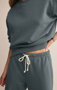 Z SUPPLY CLASSIC BOYFRIEND JOGGER - STORM CLOUD