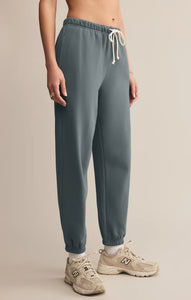 Z SUPPLY CLASSIC BOYFRIEND JOGGER - STORM CLOUD