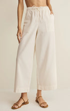 Load image into Gallery viewer, Z SUPPLY DAYCATION TWILL WIDE LEG UTILITY PANT - CLOUD
