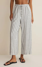 Load image into Gallery viewer, Z SUPPLY THE PERFECT STRIPED LINEN PANT - WHITE
