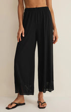 Load image into Gallery viewer, Z SUPPLY BANYAN CROCHET PANT - BLACK
