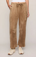 Load image into Gallery viewer, Z SUPPLY DRIFT FAUX SUEDE PANT - LIGHT SAND
