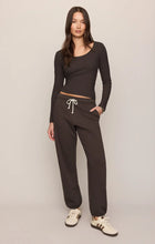 Load image into Gallery viewer, Z SUPPLY UPTOWN CLASSIC FLEECE JOGGER - COCOA BEAN
