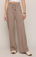 Load image into Gallery viewer, Z SUPPLY TAKE IT EASY WIDE LEG SWEATER PANT - HEATHER ASH
