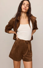 Load image into Gallery viewer, Z SUPPLY IVORY SUEDE SHORT - SADDLE SUEDE
