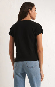 Z SUPPLY MODERN SLUB TEE - BLACK