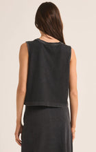 Load image into Gallery viewer, Z SUPPLY SLOANE COTTON JERSEY TANK - BLACK
