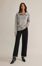 Load image into Gallery viewer, Z SUPPLY SONATA FLEECE HALF ZIP SWEATSHIRT - CLASSIC HEATHER GREY
