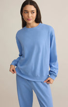 Load image into Gallery viewer, Z SUPPLY CLASSIC BOYFRIEND FLEECE SWEATSHIRT - BLUE RIVER
