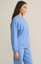 Load image into Gallery viewer, Z SUPPLY CLASSIC BOYFRIEND FLEECE SWEATSHIRT - BLUE RIVER
