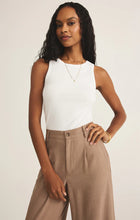 Load image into Gallery viewer, Z SUPPLY HADLEY RIB TANK - WHITE
