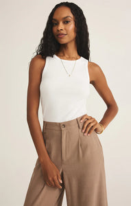 Z SUPPLY HADLEY RIB TANK - WHITE