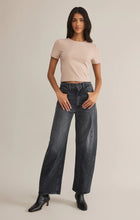 Load image into Gallery viewer, Z SUPPLY SECOND SKIN CROPPED TEE - PARCHMENT
