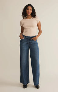Z SUPPLY AVERY TEE - PARCHMENT