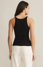 Load image into Gallery viewer, Z SUPPLY SECOND SKIN RACER TANK - BLACK

