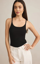 Load image into Gallery viewer, Z SUPPLY SECOND SKIN RACER TANK - BLACK
