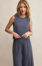 Load image into Gallery viewer, Z SUPPLY SLOANE TEXTURED SLUB TOP - WORN BLUE
