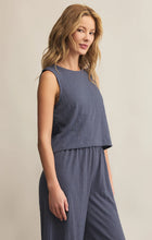 Load image into Gallery viewer, Z SUPPLY SLOANE TEXTURED SLUB TOP - WORN BLUE
