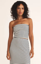 Load image into Gallery viewer, Z SUPPLY CAFFARI STRIPE TUBE TOP - ECLIPSE
