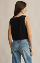 Load image into Gallery viewer, Z SUPPLY MARTA LINEN VEST - BLACK
