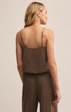 Load image into Gallery viewer, Z SUPPLY SABEL CROPPED LINEN TANK - TIKI

