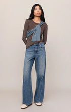 Load image into Gallery viewer, Z SUPPLY ARLET MINI THERMAL TOP - DARK CHOCOLATE
