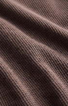 Load image into Gallery viewer, Z SUPPLY ARLET MINI THERMAL TOP - DARK CHOCOLATE
