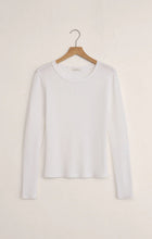 Load image into Gallery viewer, Z SUPPLY ARLET MINI THERMAL TOP - WHITE
