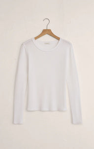 Z SUPPLY ARLET MINI THERMAL TOP - WHITE