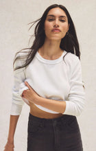 Load image into Gallery viewer, Z SUPPLY ARLET MINI THERMAL TOP - WHITE
