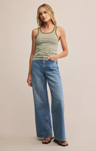 Load image into Gallery viewer, Z SUPPLY CLASSIC STRIPED SCOOP TANK - FERN
