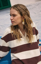 Load image into Gallery viewer, Z SUPPLY RUGBY BRUSHED FLEECE HENLEY - SANDALWOOD
