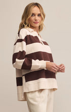 Load image into Gallery viewer, Z SUPPLY RUGBY BRUSHED FLEECE HENLEY - SANDALWOOD
