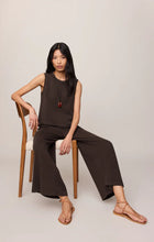 Load image into Gallery viewer, Z SUPPLY SLOANE COTTON JERSEY TANK - DARK CHOCOLATE
