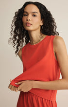 Load image into Gallery viewer, Z SUPPLY SLOANE COTTON JERSEY TANK - LYCHEE
